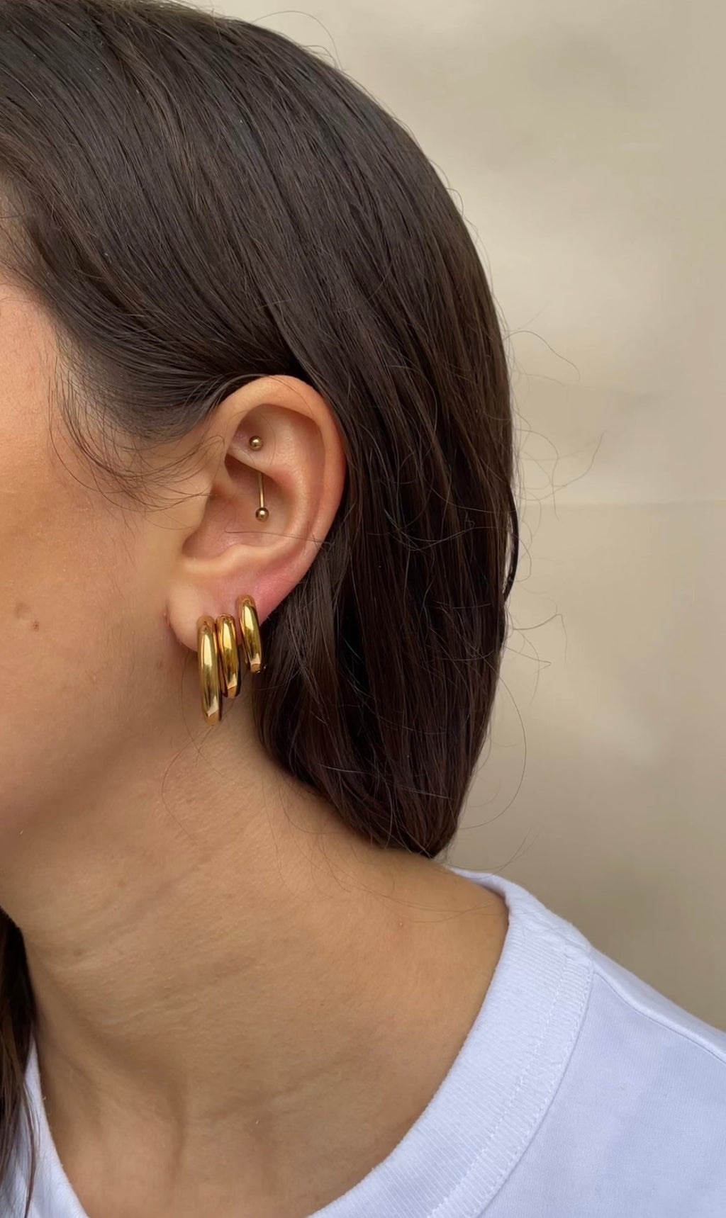 Pendientes de aro atemporales