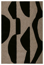 Alfombra Palma 9489 negro: PAL9489NOI Alfombras Nazar