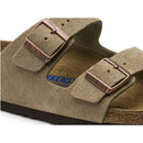 Birkenstock Arizona Soft Footbed Suede Taupe - Gris