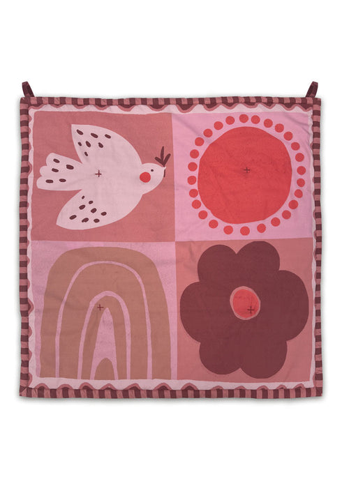 Studioloco Organic Cotton Baby Playmat-wallhanging Sunset Edition - studioloco