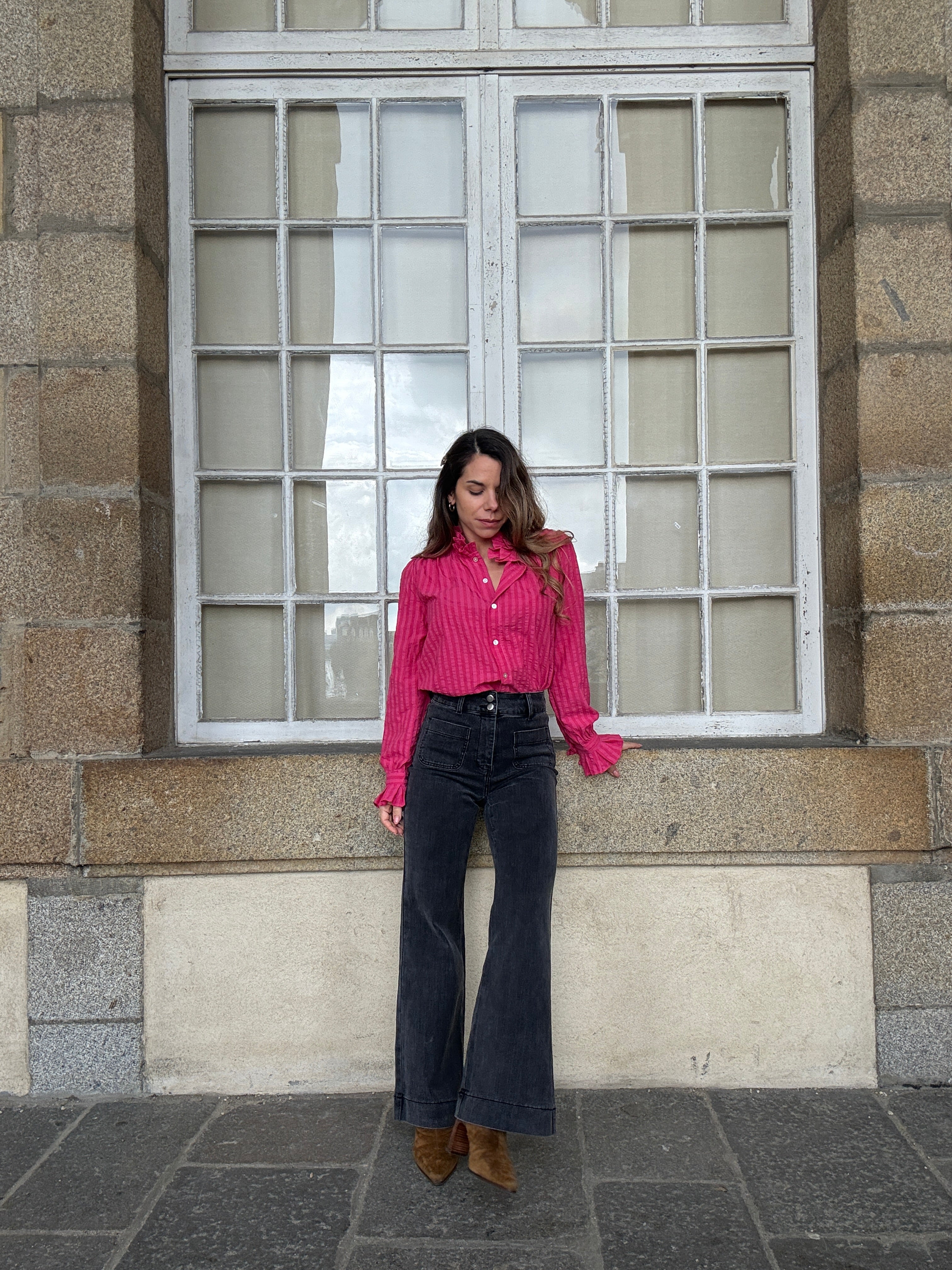 Elenette Anthracite Grey Jeans