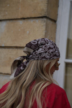 Pañuelo Estampado Anyl - Chocolate