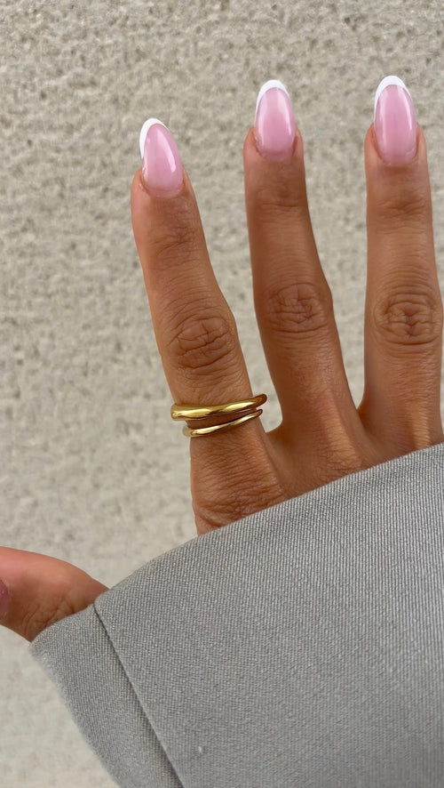 Thin Push Ring