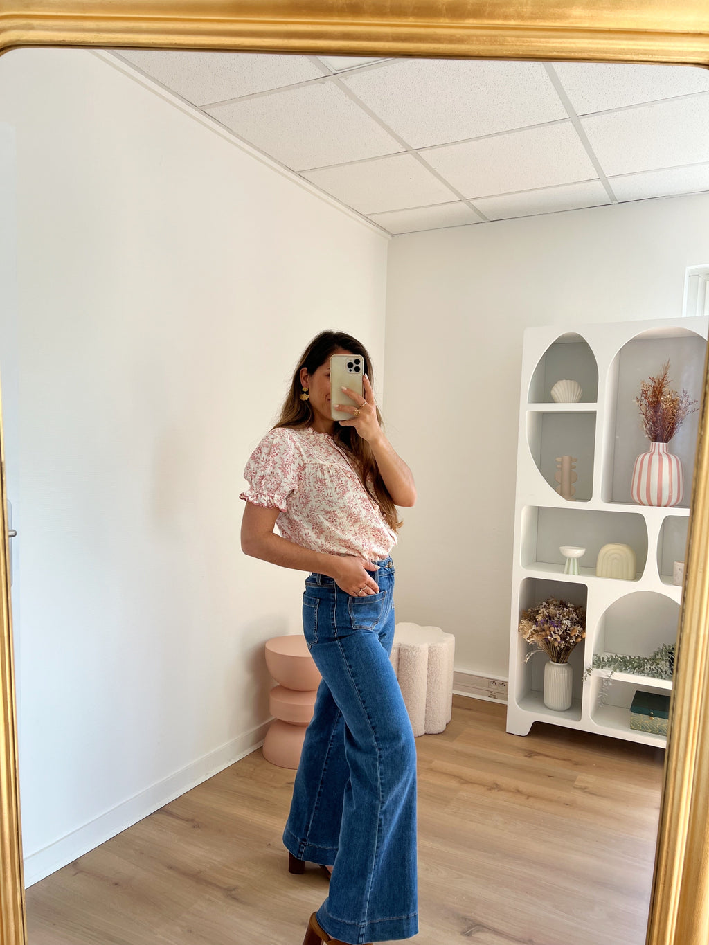 Blouse À Manches Courtes Mila Rose