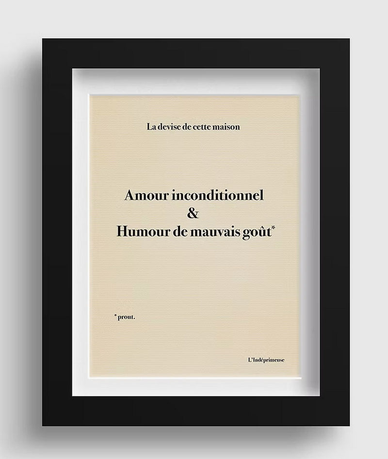 La Devise De Cette Maison