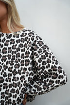 Sweat-Shirt Imprimé - Nala Léopard