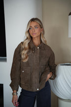 Rebeca Chocolat - Suede Jacket