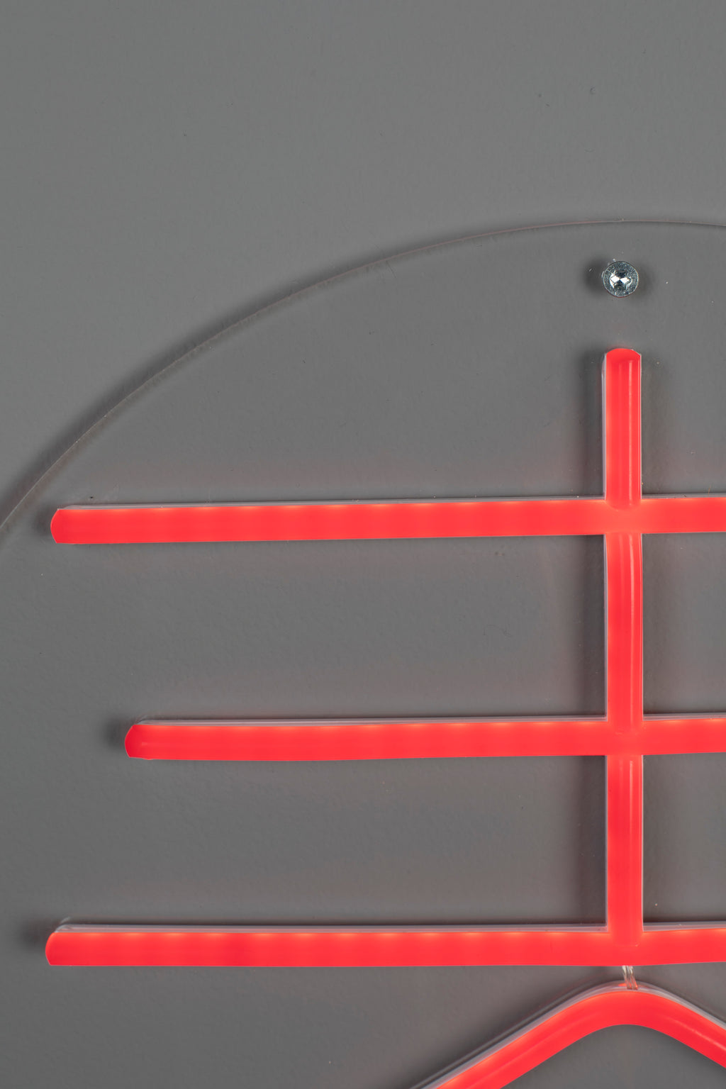 Sya Printemps - Neon Wall Lamp - Acrylic - Red/Orange