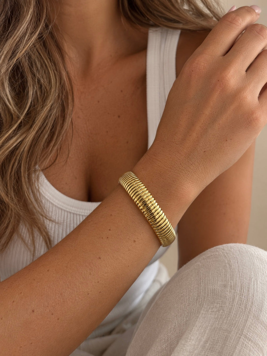 Leone Bracelet (12Mm) - Gold Or Silver