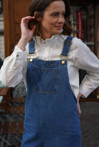 Brown Denim Overalls
