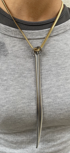 Knot Snake Necklace