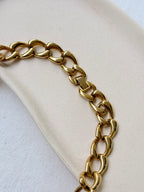 Collier Napier Vintage - Maille Gourmette Dorée