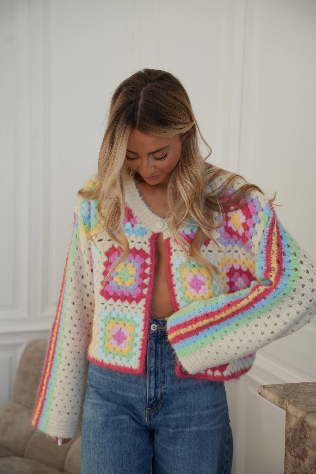 Oliane Colorful - Crochet Vest