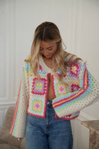 Oliane Colorful - Crochet Vest