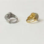 Bague Chevalière Chivani - Doré Ou Argent