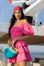 Vestido Clara - Algodón Rosa