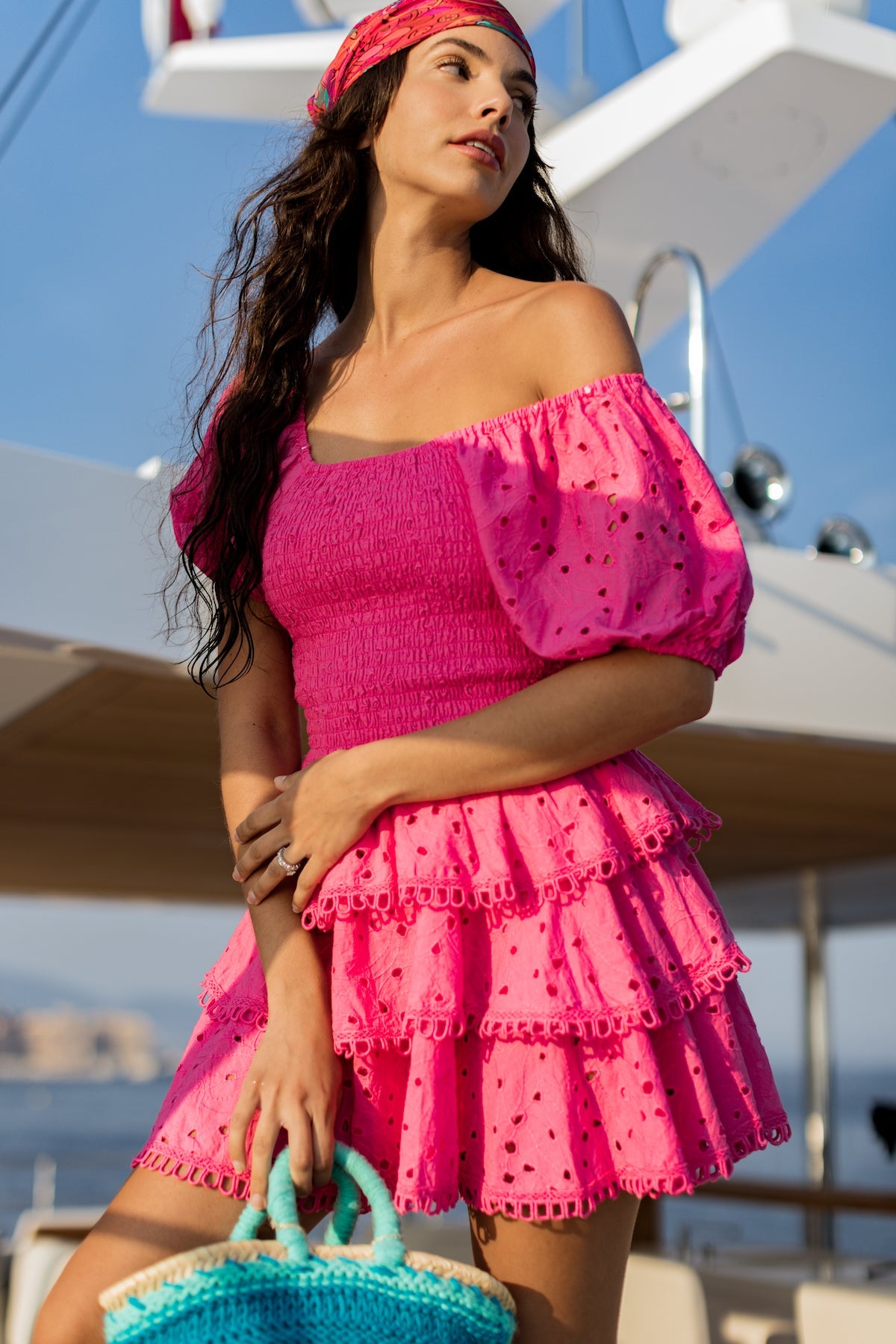 Vestido Clara - Algodón Rosa