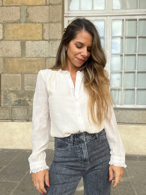 Blouse - Beige Catherine