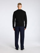 Pull En Maille - Black - Homme