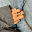 Bague  Double