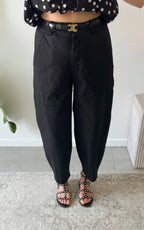 Pantaloni Balloon Vigo - Nero