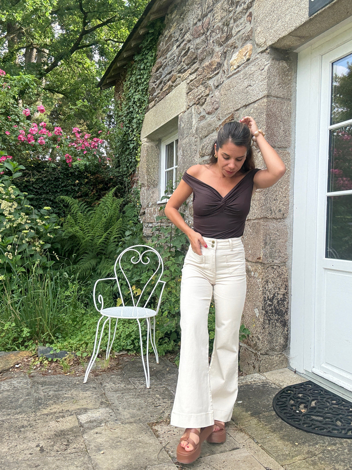 Jean Elenette beige