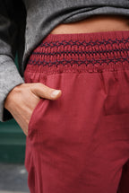 Octave Froufrou Terracotta Pants