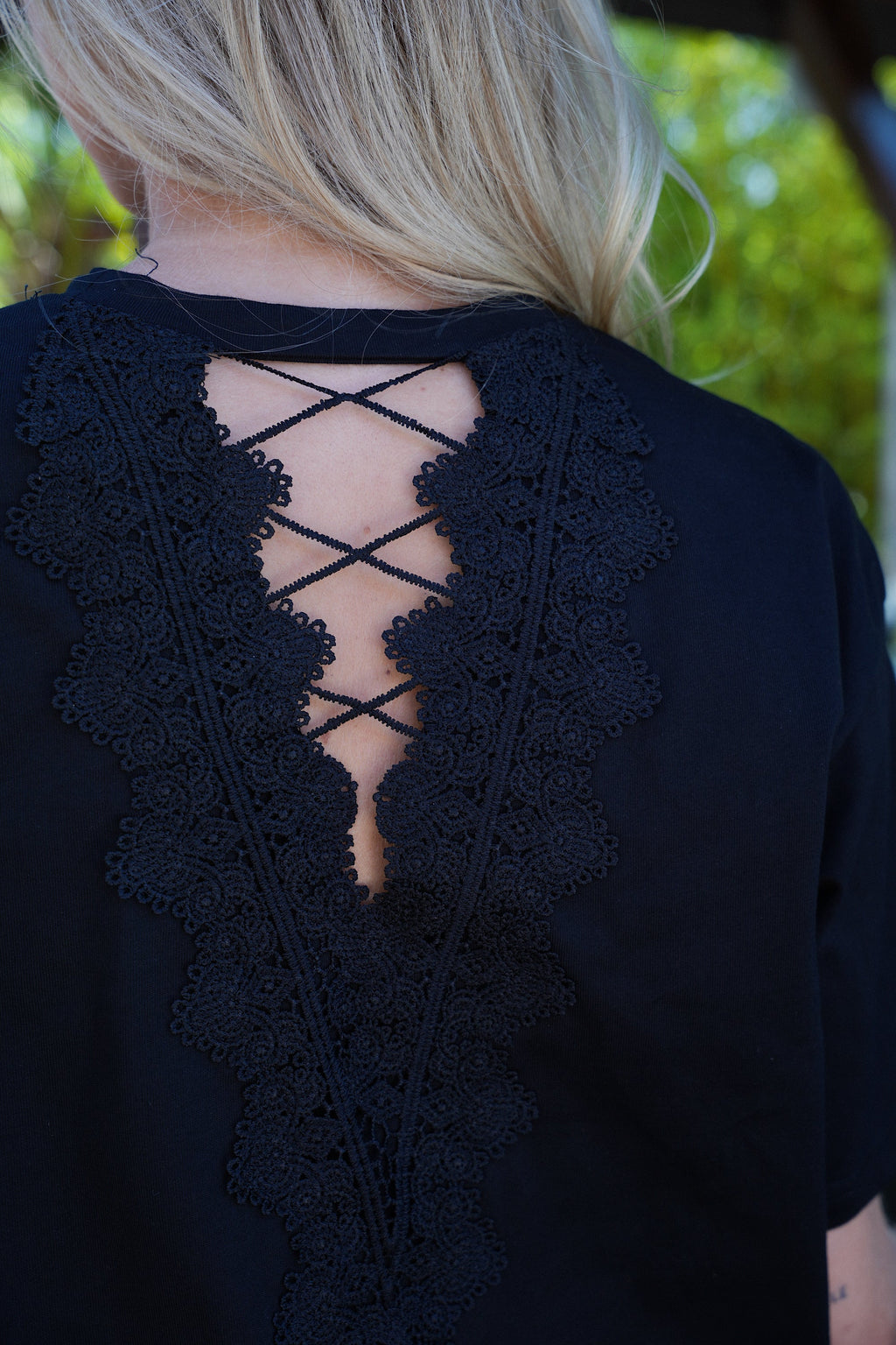 T-Shirt Brodé Lika - Noir