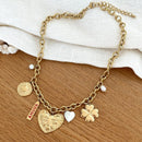 Collier "Roma" acier-Colliers-Instants Plaisirs • Bijoux-Instants Plaisirs | Bijoux