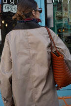 Emma Mid-Long Beige Jacket