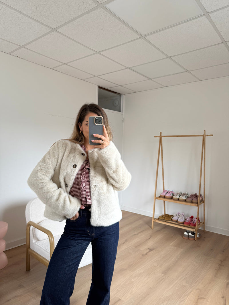 Charlotte Faux Fur Jacket