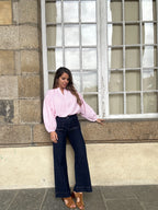 Blouse rose claire Clothilde
