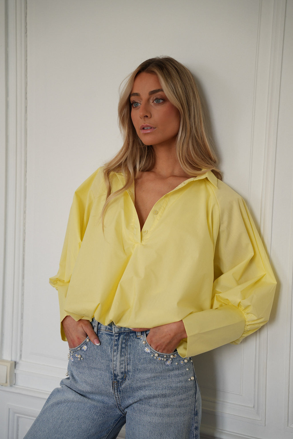 Alice Yellow - Blusa Globo