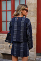 Top Anatole Fringe Navy