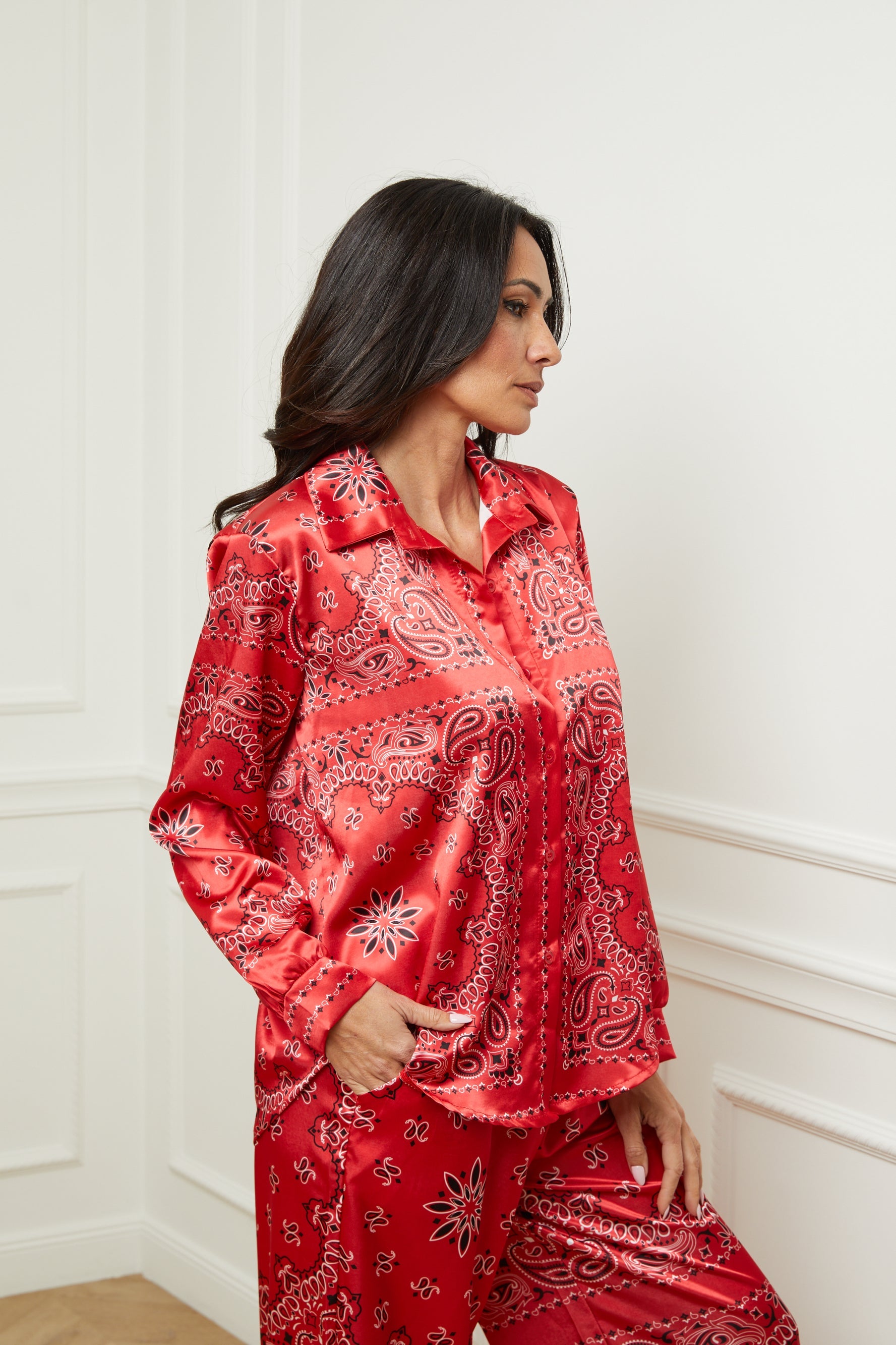 Bandana Shirt - Red