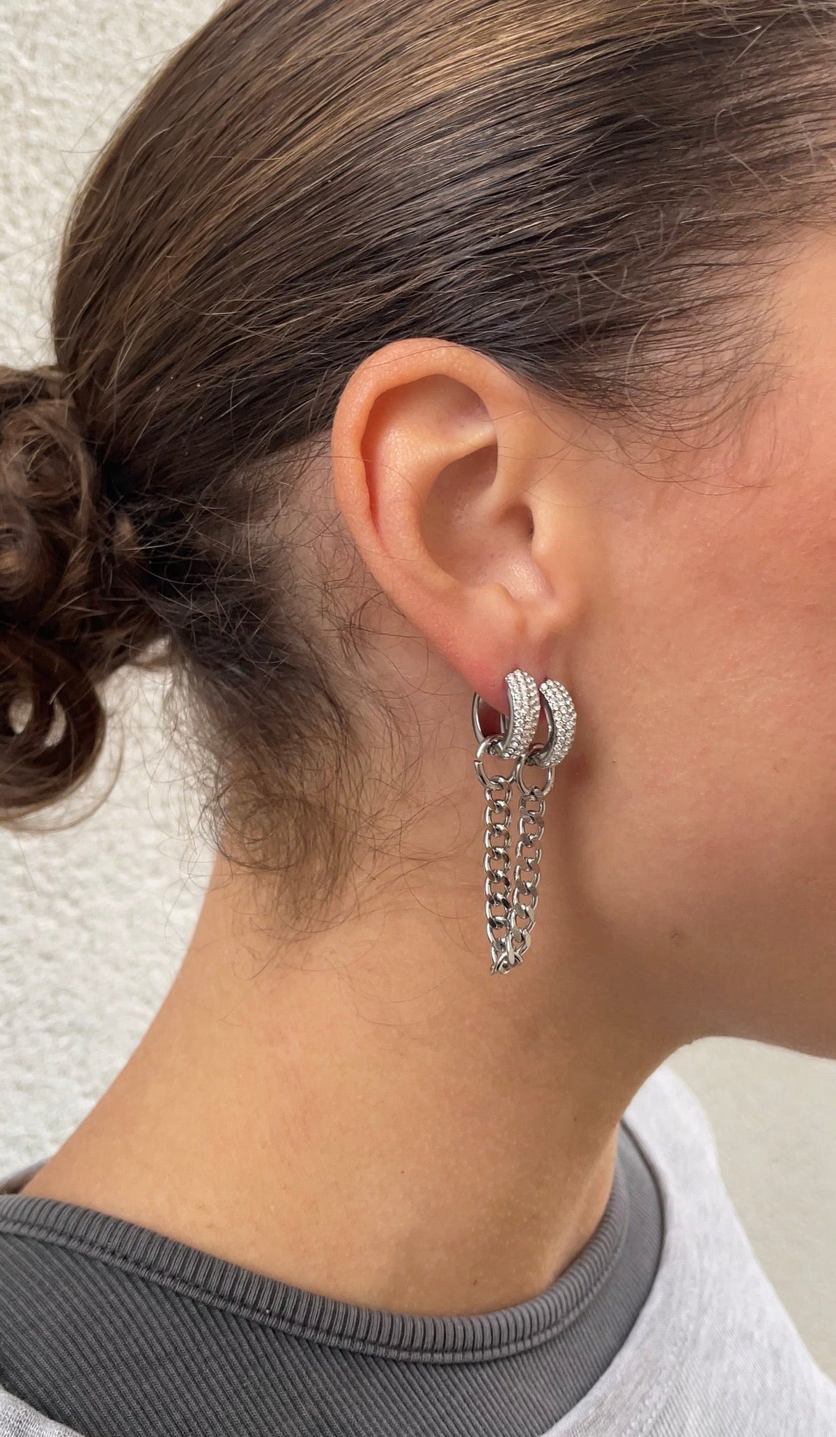 Boucles D'Oreilles Mono Gems Earring
