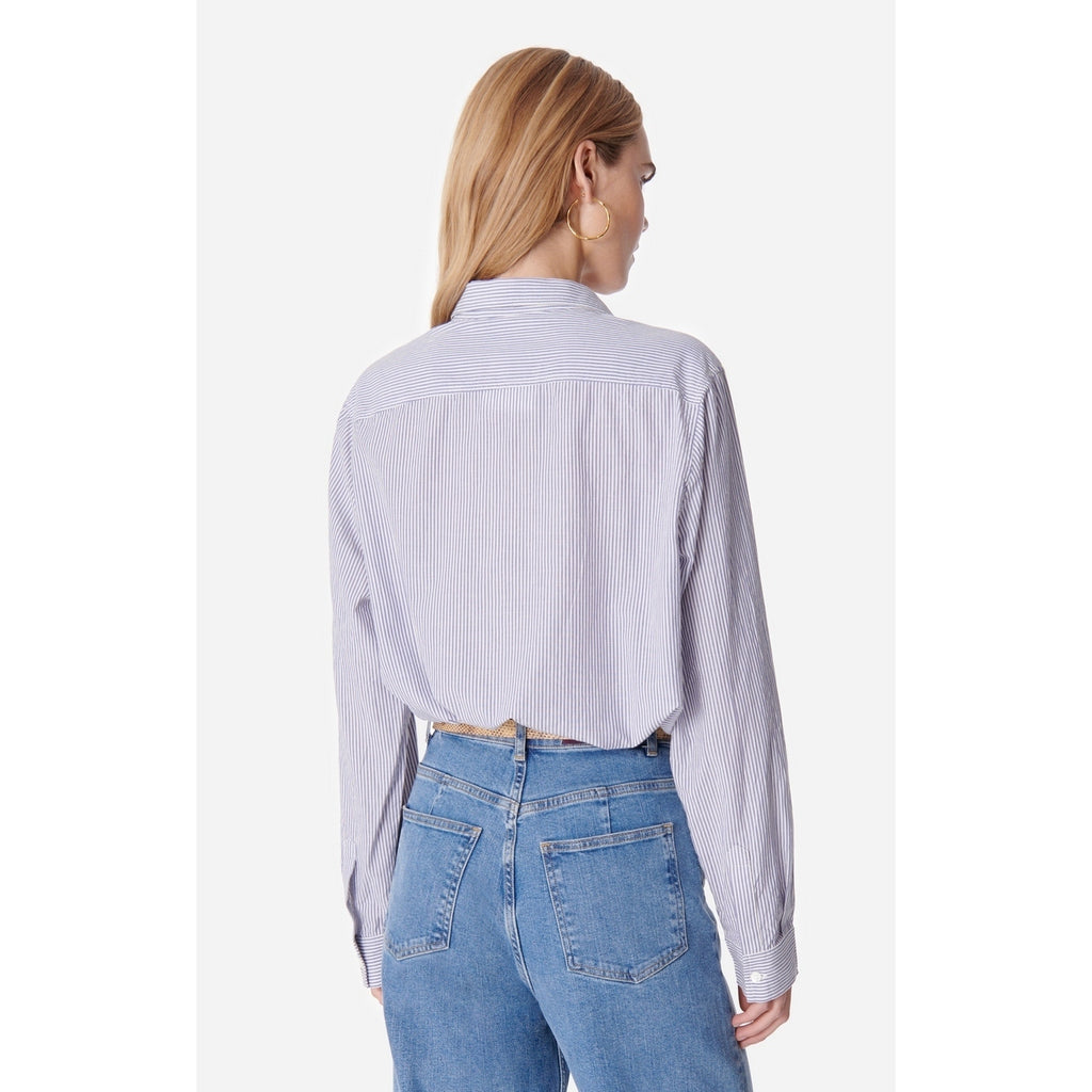 Overhemd Lange Mouwen Dim - Blauw