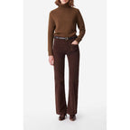 Dompay Flare Trousers - Café