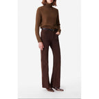Dompay Flare Trousers - Café