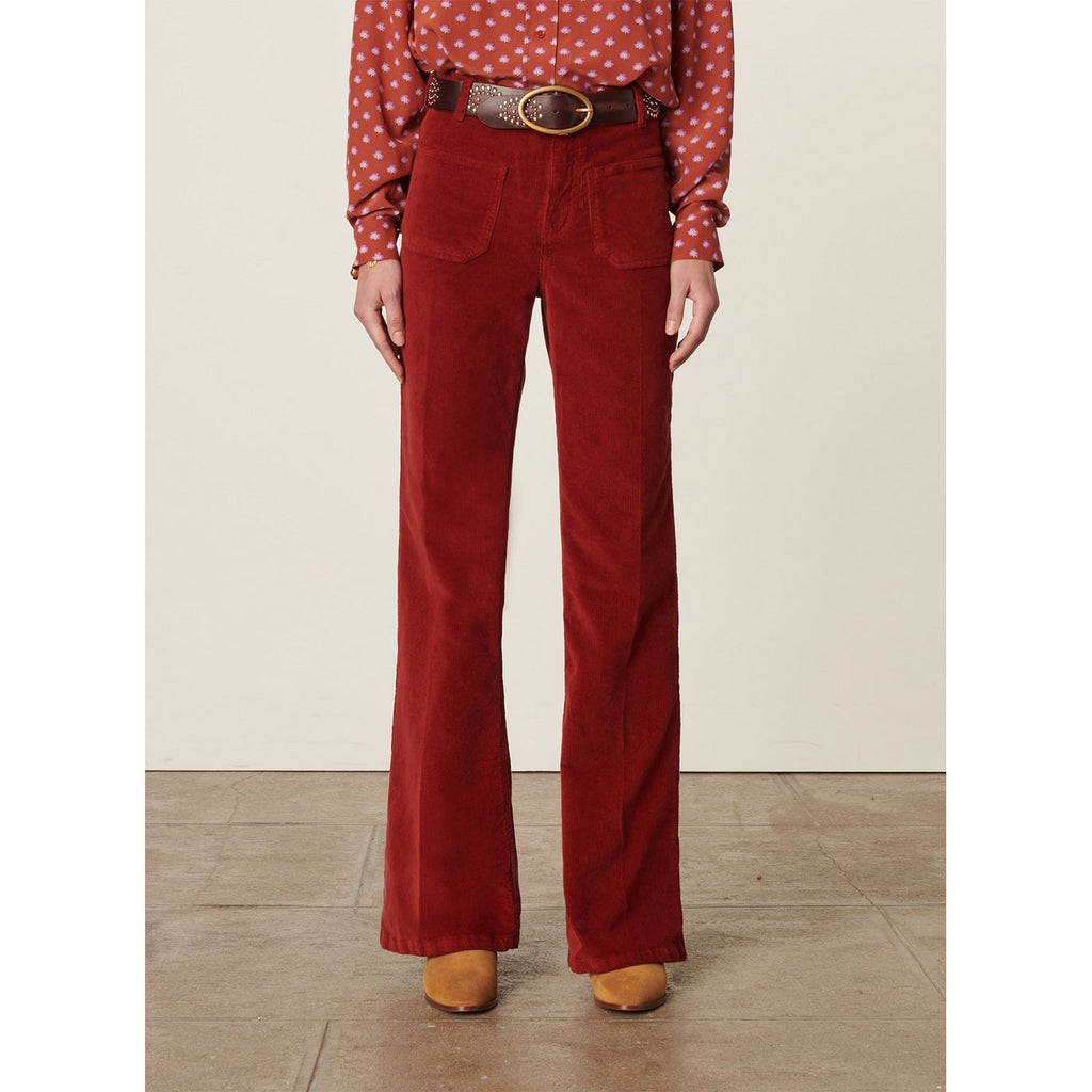 Dompay Trousers - Brick