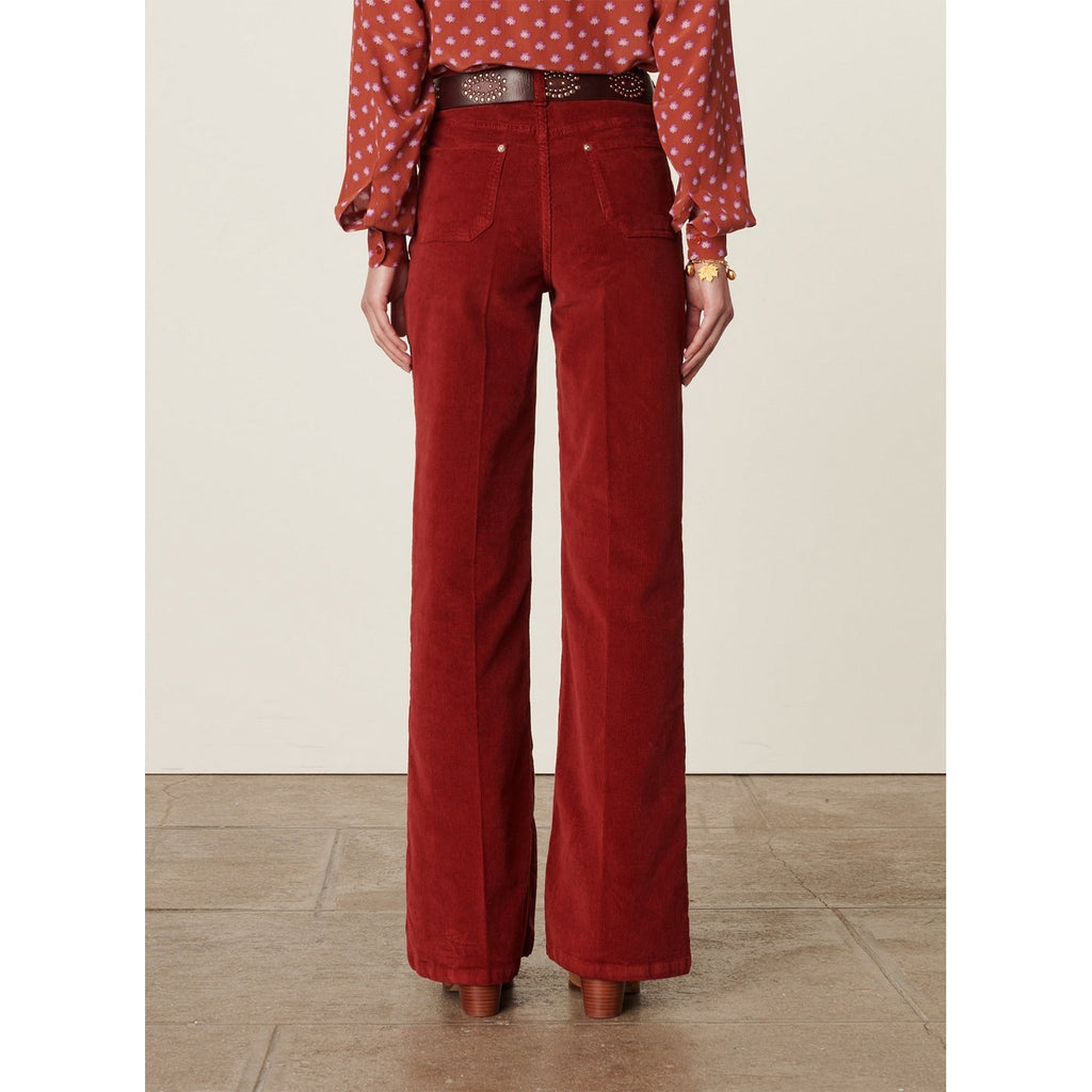 Dompay Trousers - Brick