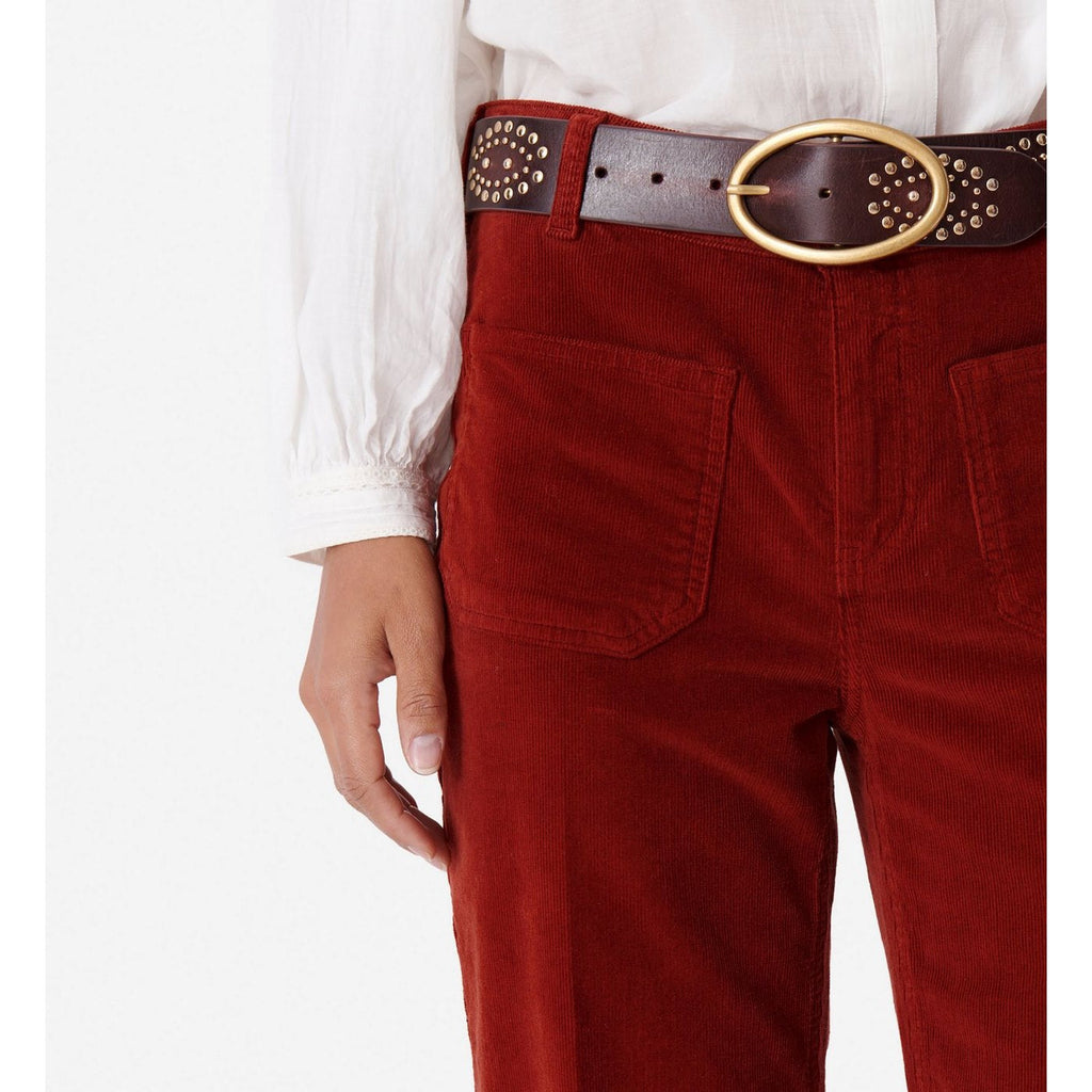 Dompay Trousers - Brick