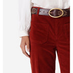 Dompay Trousers - Brick
