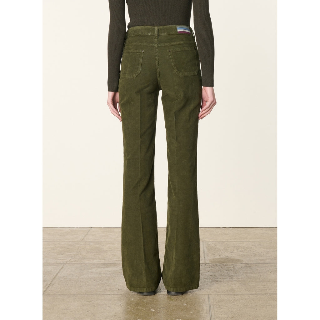 Pantalon Flare Dompay - Vert Fonce
