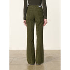 Pantalon Flare Dompay - Vert Fonce