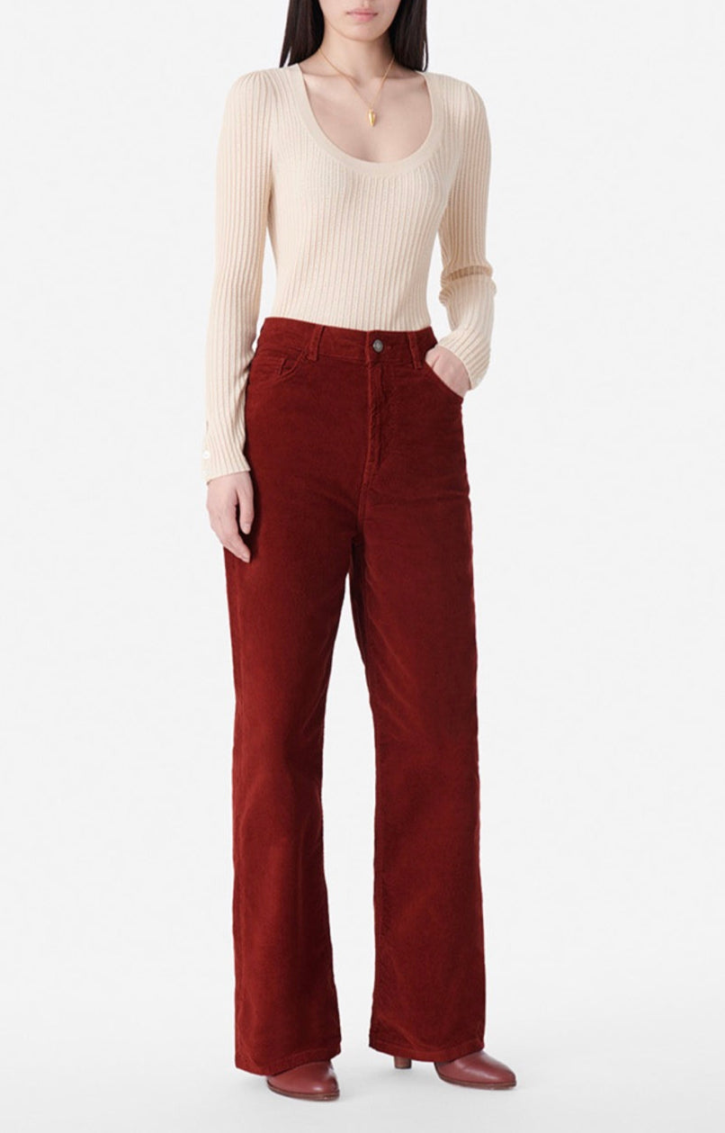 Tybalt Trousers - Brick