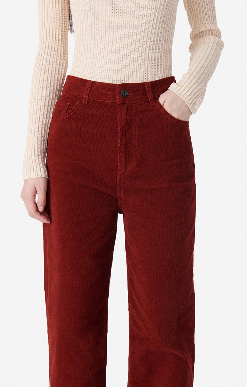 Tybalt Trousers - Brick