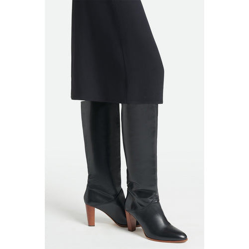 Bottes En Cuir - Black