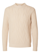 Pull En Maille - Oatmeal - Homme