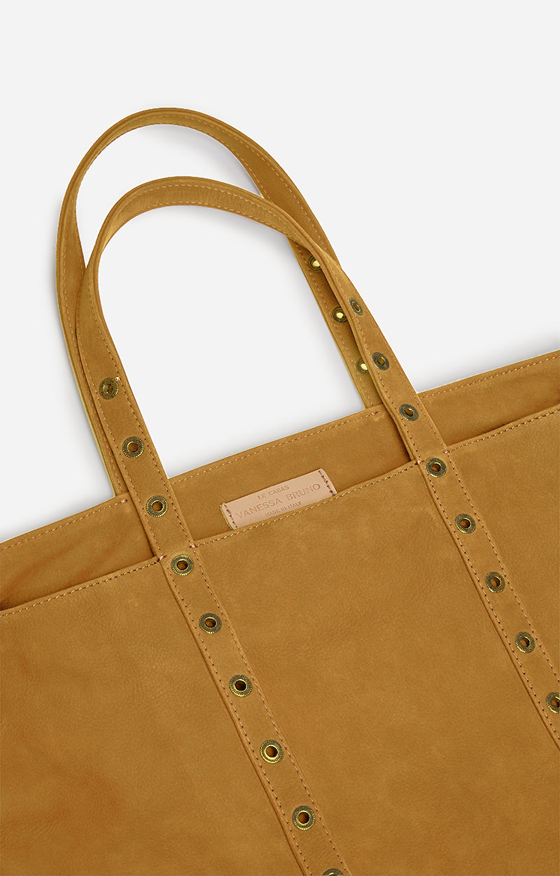 Cabas L En Nubuck - Mostaza